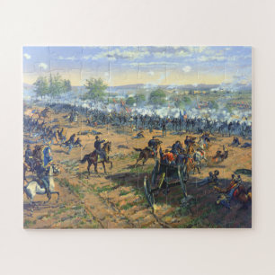 Hancock bij Gettysburg Pickett's Charge Legpuzzel