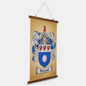 Hancock Wapen Hangend Wandkleed (Gebogen)