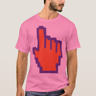 hand-aanwijzer mano inform geek t-shirt