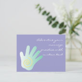 Hand Briefkaart (Staand voorkant)