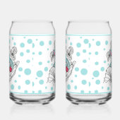 Hand Bunny Soda Glass Blikvorm Glas (Links)