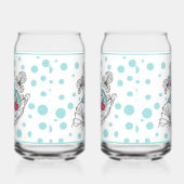 Hand Bunny Soda Glass Blikvorm Glas (Rechts)