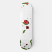 Hand draw Lady bug Skateboard (Voorkant)