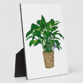 Hand draw Peace Lily Fotoplaat (Zijkant)