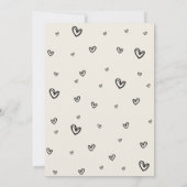 Hand Drawn Adult Scribble Birthday  Kaart (Achterkant)