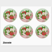 Hand-Drawn Apple Stickers – Rustic Modern (Feuille)
