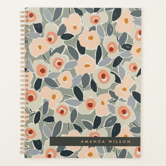 Hand-Drawn Bold Inky Floral Pattern- Sunlit Meadow (Devant)