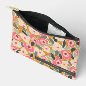 Hand-Drawn Bold Inky Floral Pattern- Sunlit Meadow Etui (Open)