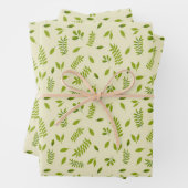 Hand-Drawn Botanical Nature Seamless Pattern  Inpakpapier Vel (In situ)