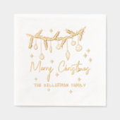 Hand Drawn Christmas Gold (Recto)