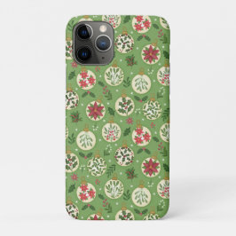 Hand Drawn Christmas Ornaments iPhone 11 Pro Hoesje