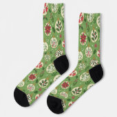 Hand Drawn Christmas Ornaments Socks Sokken (Links)