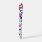 Hand Drawn Colorful Floral Swirl Pattern (Côté droit)