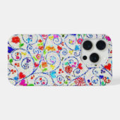 Hand Drawn Colorful Floral Swirl Pattern (Verso Horizontal)