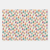 Hand Drawn Cozy Winter  Wrapping Paper Set (Voorkant 2)