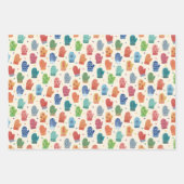 Hand Drawn Cozy Winter  Wrapping Paper Set (Voorkant)