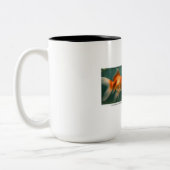 Hand-Drawn Fish Illustration Mug (Gauche)