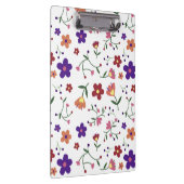 Hand-Drawn Floral Pattern Klembord (Rechts)