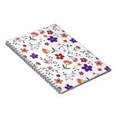 Hand-Drawn Floral Pattern Notitieboek (Rechterzijde)