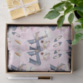 Hand Drawn Girl Boss Tissuepapier (Geschenk)