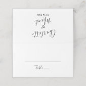 Hand Drawn Heart Wedding (Buitenkant ongevouwen)