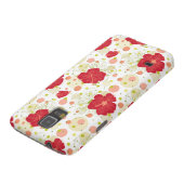 Hand Drawn Hibiscus Pattern Case-Mate Samsung Galaxy Hoesje (Onderkant)