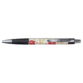 Hand Drawn Hibiscus Pattern Pen (Achterkant)