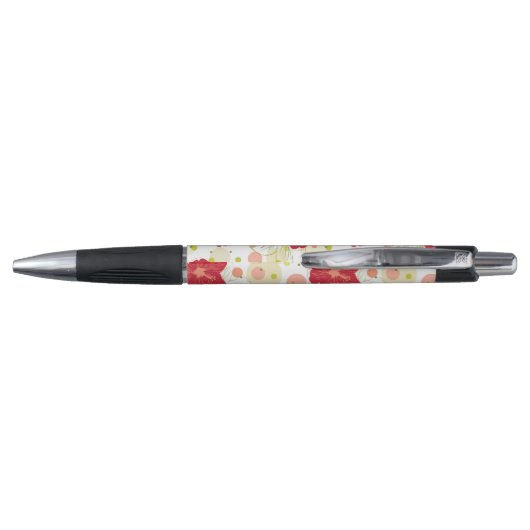 Hand Drawn Hibiscus Pattern Pen (Achterkant)