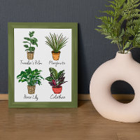 Hand Drawn House Planten Art