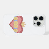 Hand-drawn Immaculate Heart of Mary IPhone Case (Verso Horizontal)