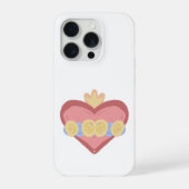 Hand-drawn Immaculate Heart of Mary IPhone Case (Verso)