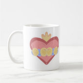 Hand-drawn Immaculate Heart of Mary Mug (Gauche)