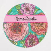 Hand-Drawn Iron-On Labels for a Personal Touch (Design 1)