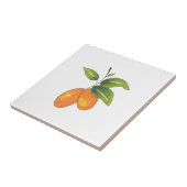 Hand Drawn Kumquats Tegeltje (Zijkant)