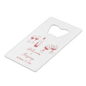 Hand Drawn Maroon Illustrations Doodles Wedding (Devant Angle)