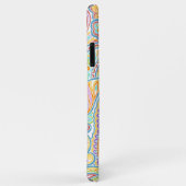  hand Drawn Paisley Floral Motif Case-Mate iPhone Case (Achterkant/rechts)