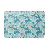 Hand Drawn Peony Floral  Badmat (Voorkant)