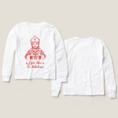 Hand Drawn Red Love Like St. Valentine Heart (Motif Recto et Verso)