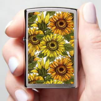 Hand Drawn Sunflower