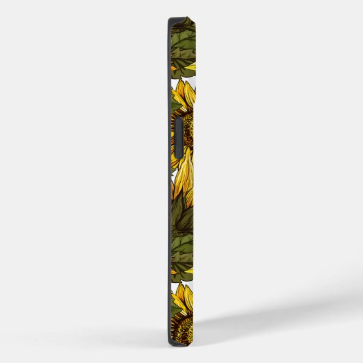 Hand Drawn Sunflower Case-Mate iPhone Case (Achterkant / Rechts)