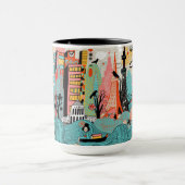 Hand Drawn Tokyo Japan Mok (Midden)