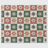 Hand Drawn Twinkle Stars (Quilt Version) Cadeaupapier (Vlak)