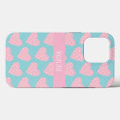 Hand Drawn Valentijnsdag Pattern roze Case-Mate iPhone Case (Achterkant (horizontaal))