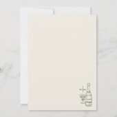 Hand Drawn Vintage Wedding Save The Date (Dos)