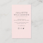 Hand Drawn Wedding Cake Waterverf Visitekaartje (Achterkant)