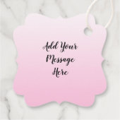 Hand Drawn Whimsical Butterfly Mandala Bedankjes Labels (Achterkant)