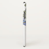 Hand Drawn Wisteria Floral Monogram Case-Mate iPhone Case (Achterkant / rechts)