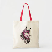 hand Drawn Wolf Classic Canvas tas (Voorkant)
