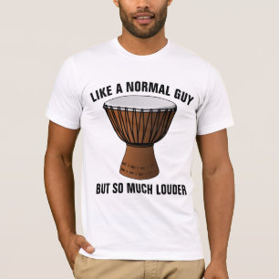 HAND DRUM DRUMMER GUY DJEMBE T-SHIRTS