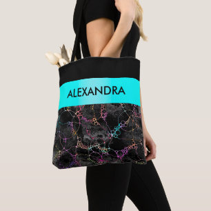 Hand- en digitaal gekleurd patroonpatroon art 44 draagtas